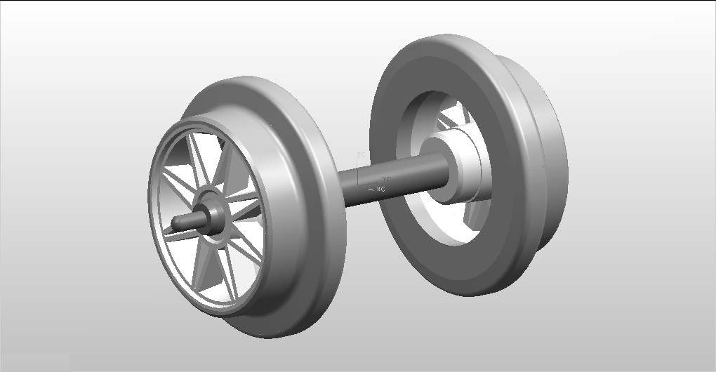 NZ33259 Doppelspeichenradsatz grau, 11 mm