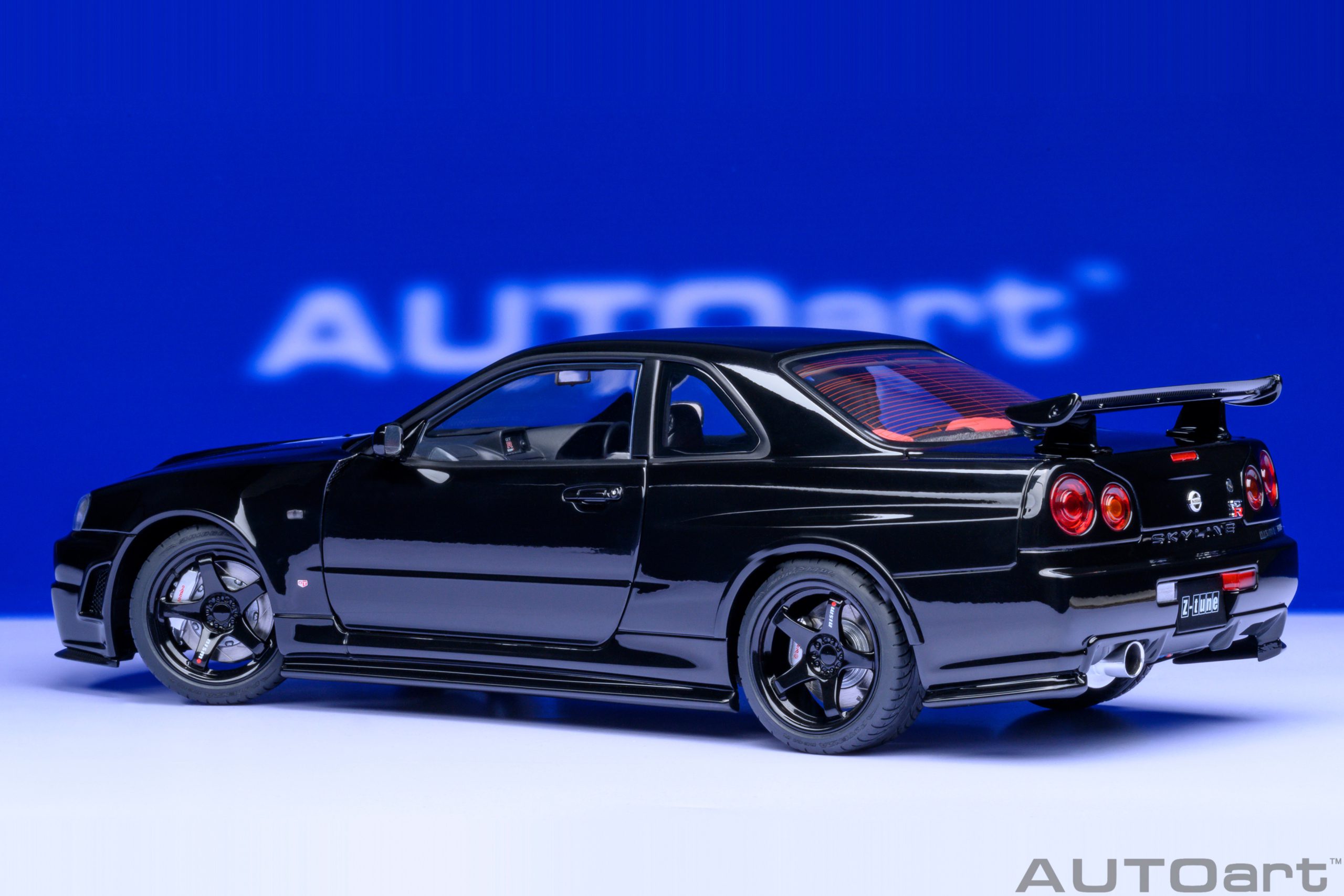 AUTOart 77463 Nissan Skyline GT-R (R34) Z-Tune schwarz