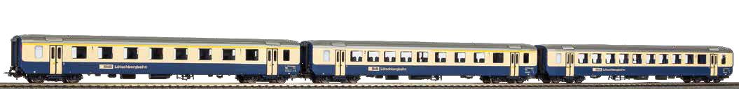 96766 BLS Personenwagen-Set EW I 3-tlg Ep.5