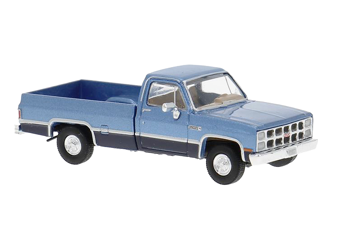 19661 GMC Sierra Grande PickUp blau/dkl.blau