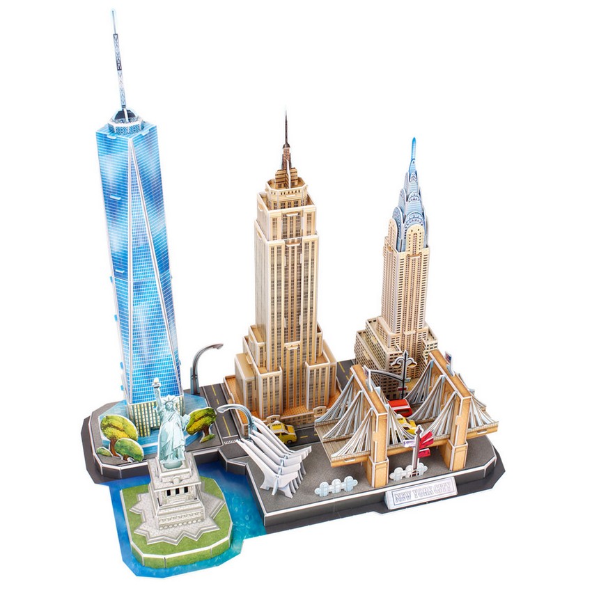 00142 3D Puzzle New York Skyline