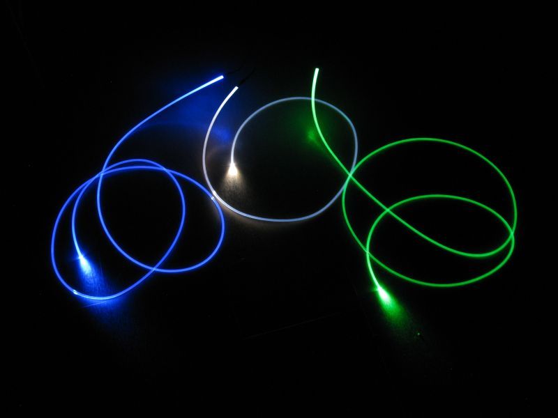 50246 2 Meter 1,5mm Lichtleiter Lichtwellenle