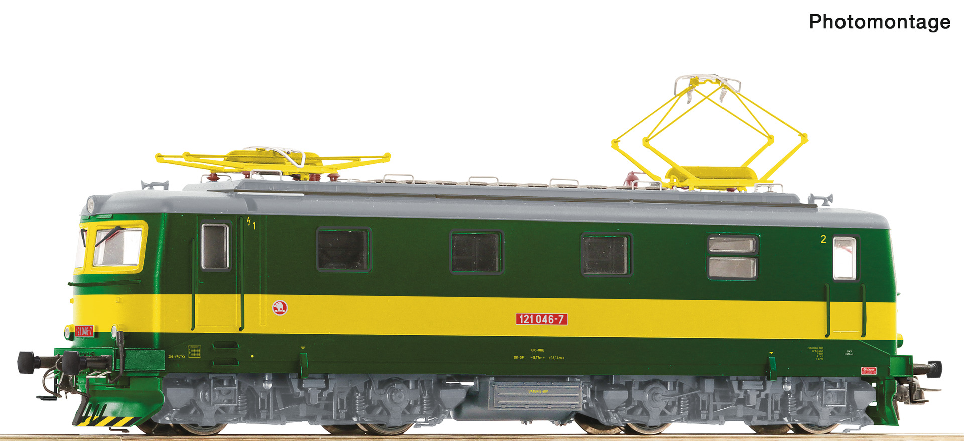 Roco 7510135 CD E-Lok 121.046-7 Ep.5