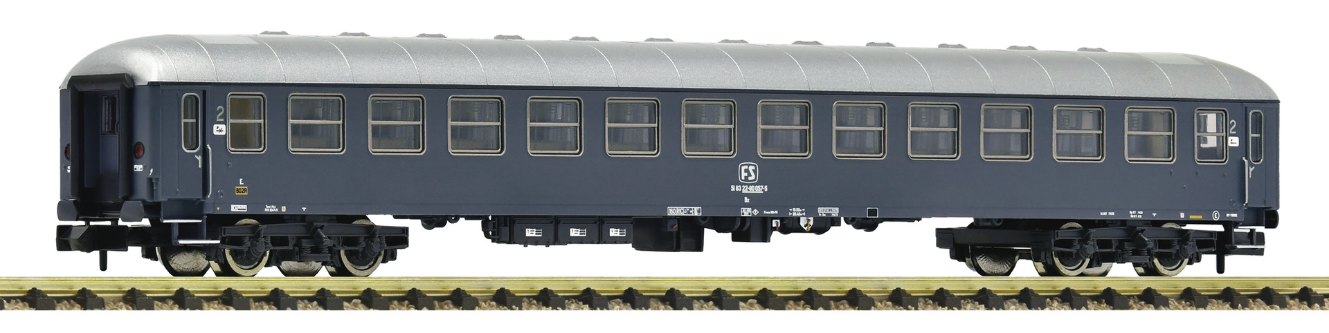 863961 FS Personenwagen 2.Kl. 4-achs. grau Ep.4