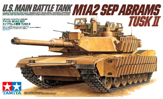 Tamiya 35326 US M1A2 SEP Abrams TUSK II