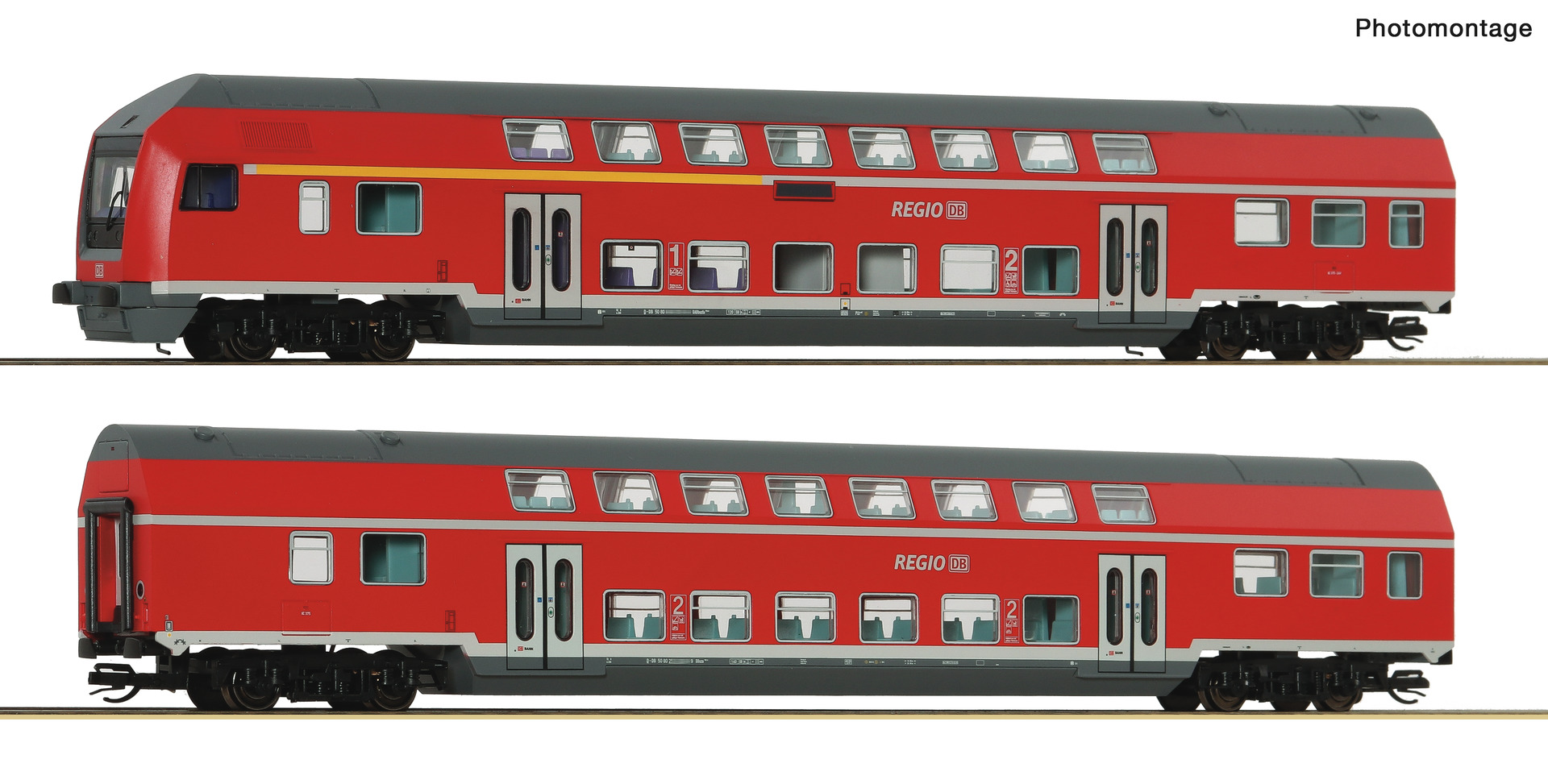 6290071 DB AG Doppelstockwagen-Set 2-tlg. Ep.5/6