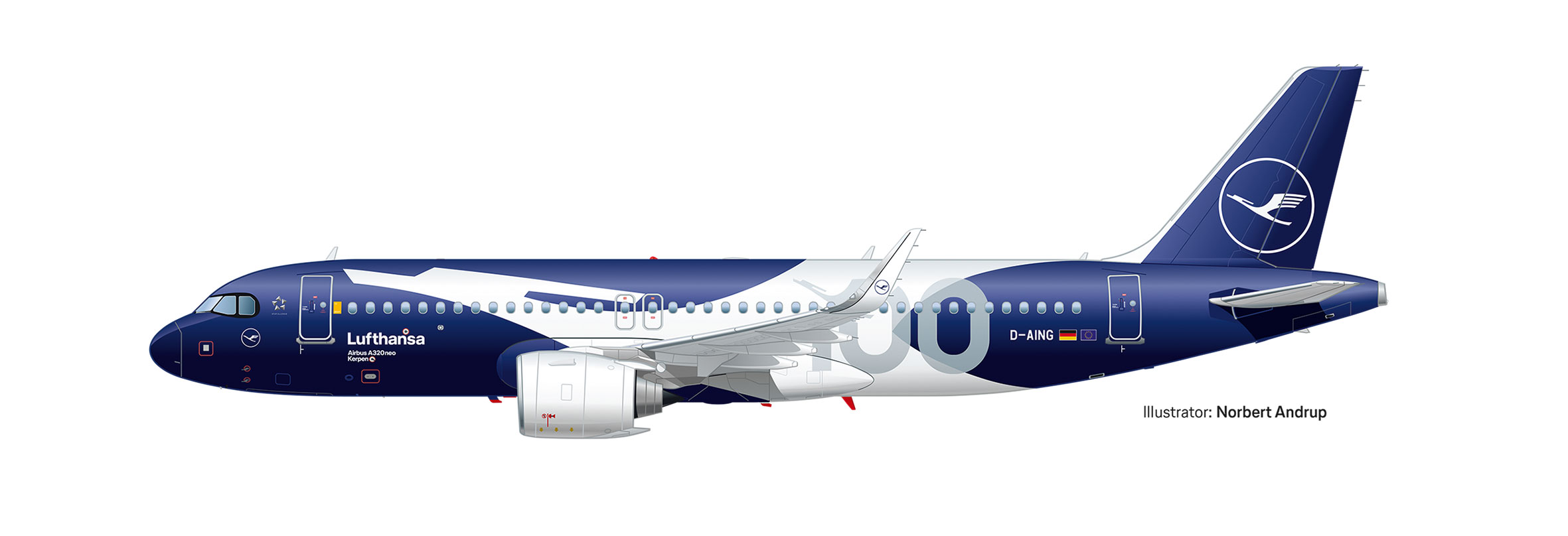 615105 Airbus A320neo Lufthansa/100 Jahre