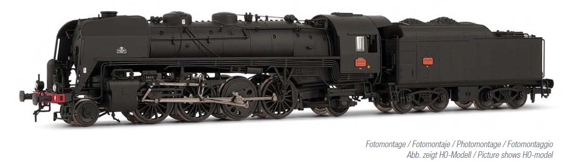 HN2544 SNCF Dampflok 141R 463 Ep.3