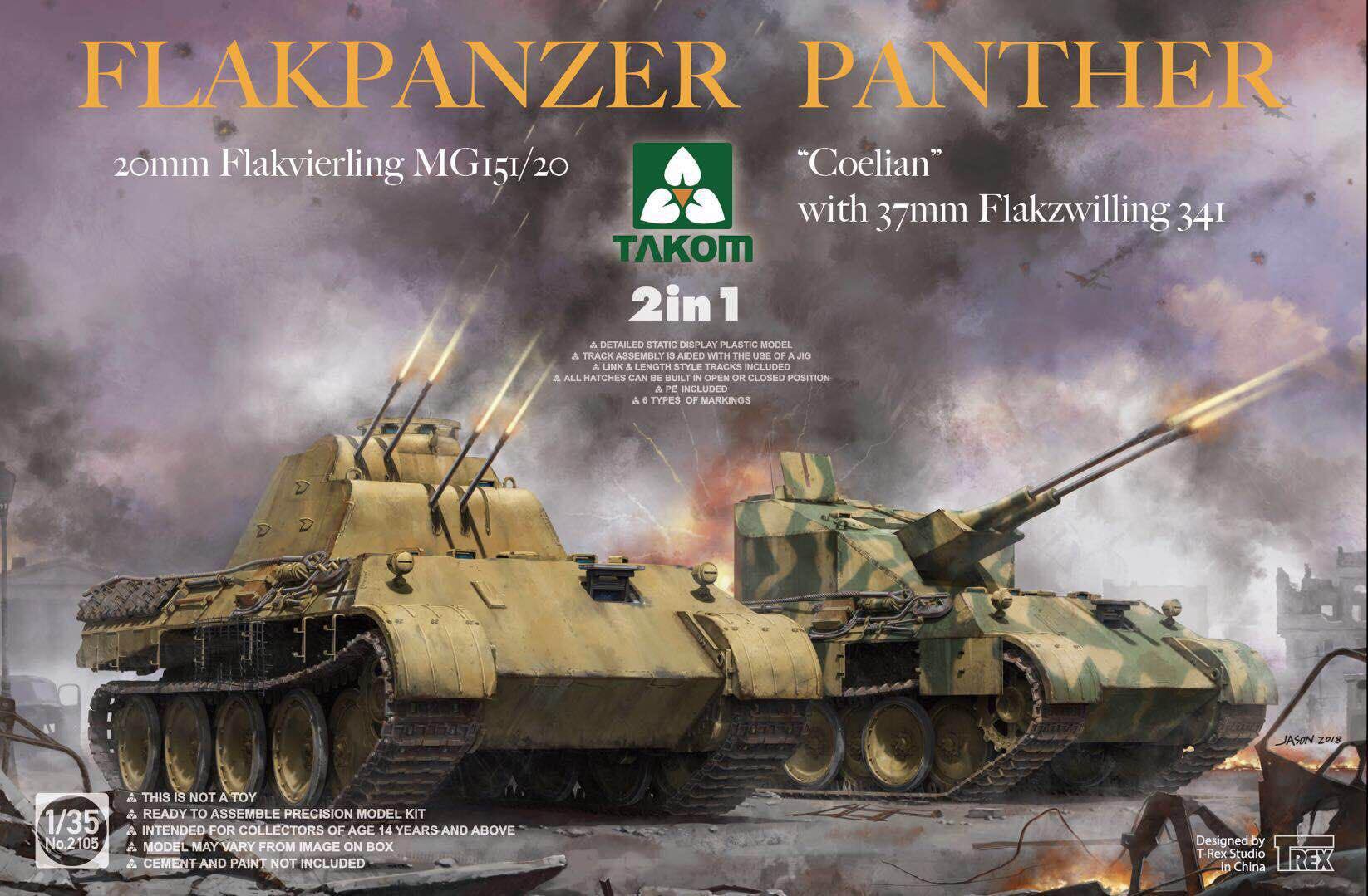 2105 Flakpanzer Panther 'Coelian'