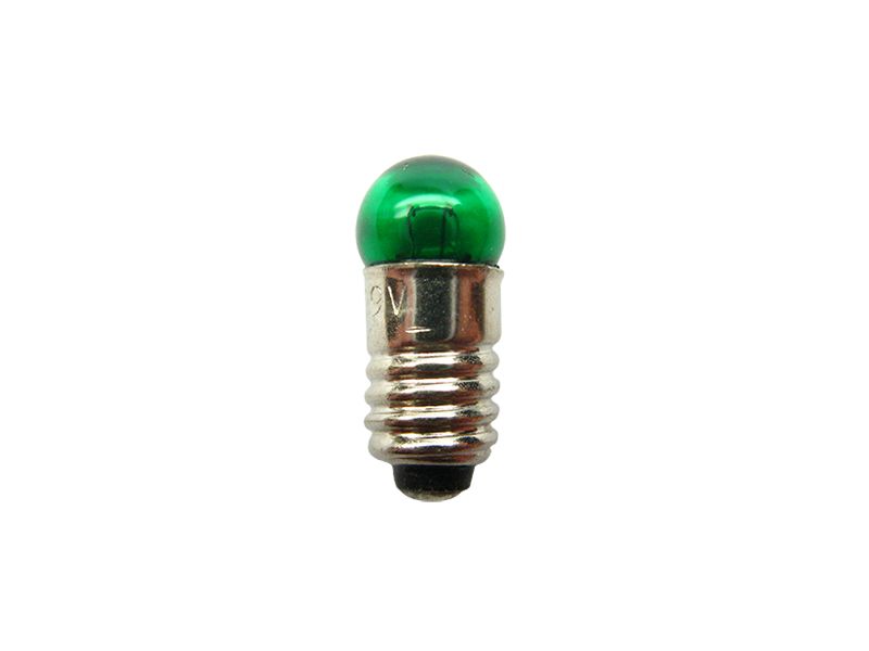 50271 E5.5 Glühlampe 6mm Kopf grün 19V 60mA