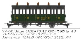 VM-041 CFD Personenwagen 1803 Ep.2/3a