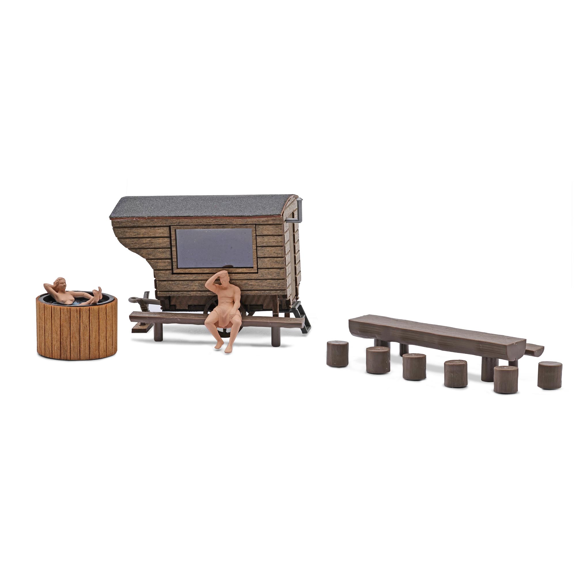 1870 Schäferwagen-Sauna H0