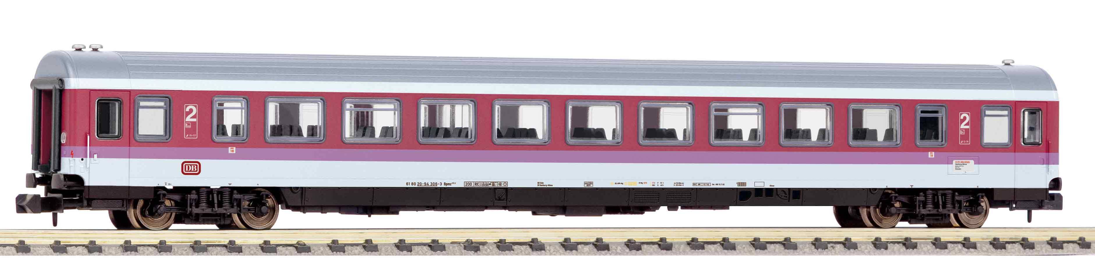 40670 DB IC Großraumwagen 2. Kl. Bpmz 291 Ep.4