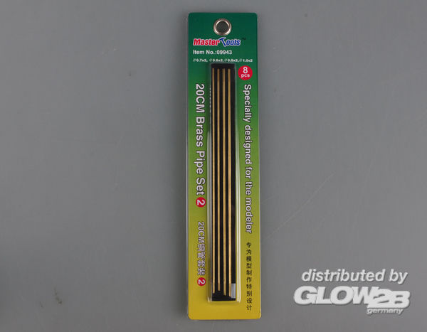 09943 20CM Brass Pipe / Messingrohr Set 2