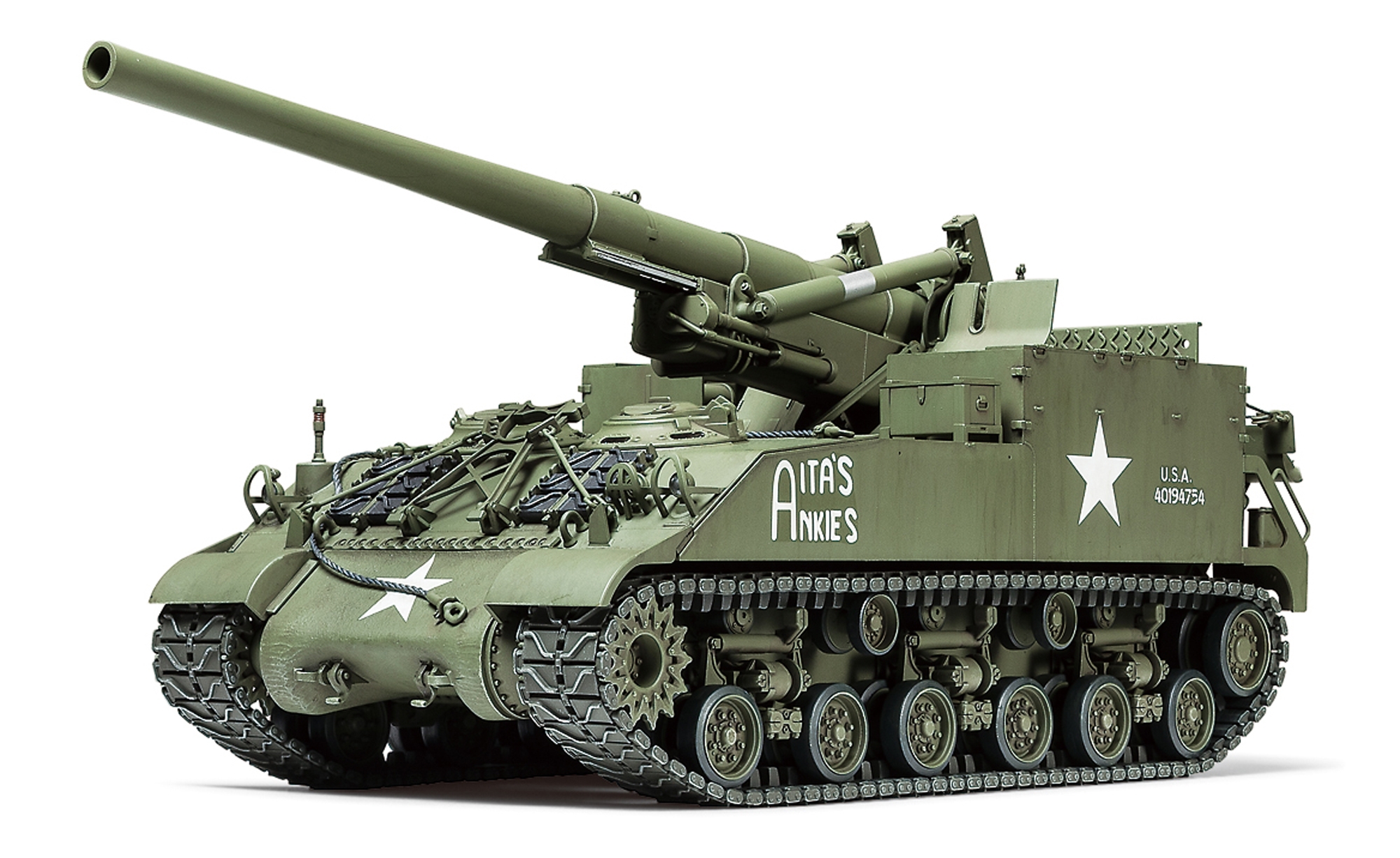 Tamiya 35351 US M40 155mm Haubitze (8)
