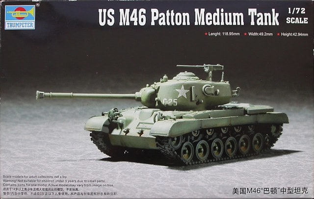 757288 US M46 Patton Medium Tank