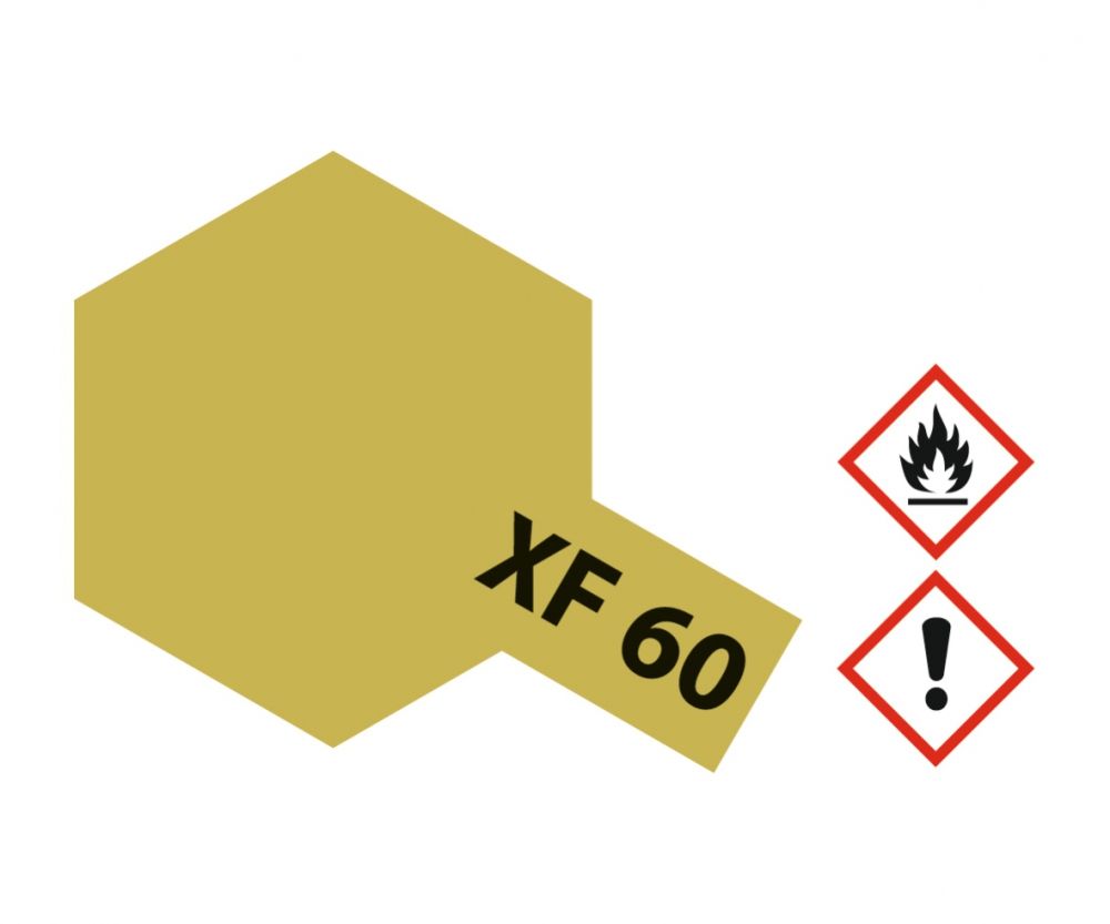 81360 XF60 - Dunkel-Gelb matt 23ml