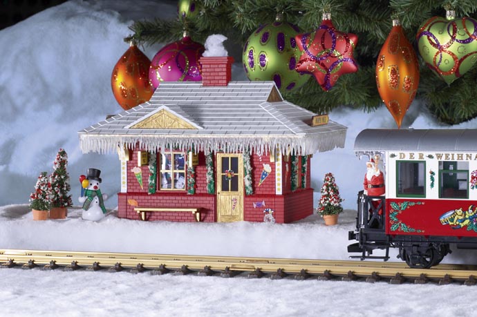 Piko 62265 Weihnachtsbahnhof Fertigmodell