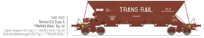 REE Modeles WB-865 SNCF Trans-Rail Selbstentladewagen Ep.4