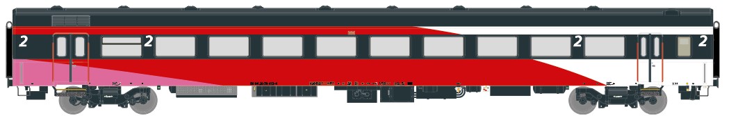 Exact-train 11146 NS Reisezugwagen ICRm Fyra B Ep.6