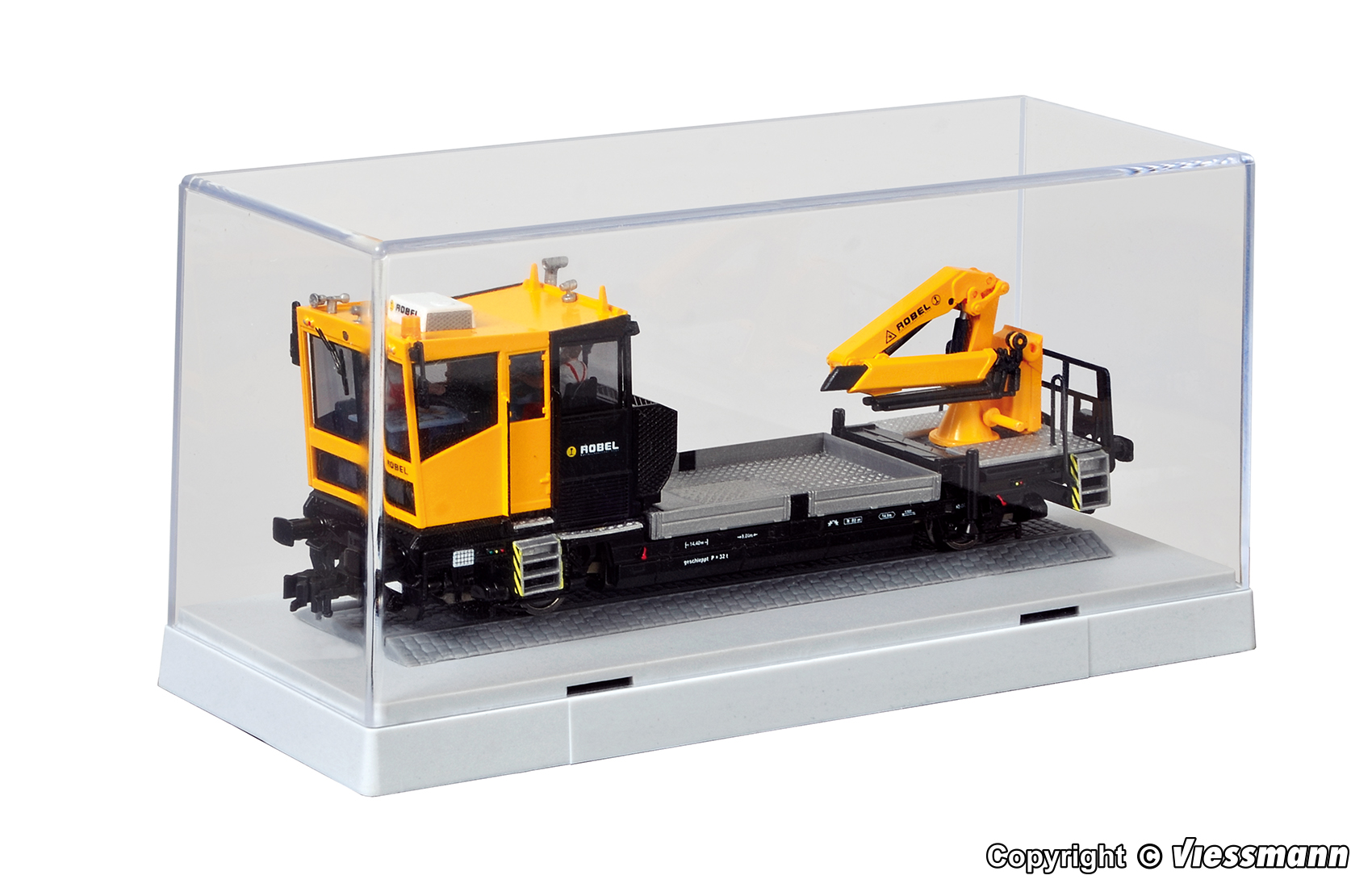 Kibri 12065 Lok-Vitrine mit Gleis 15 x 6 x 6,5 cm