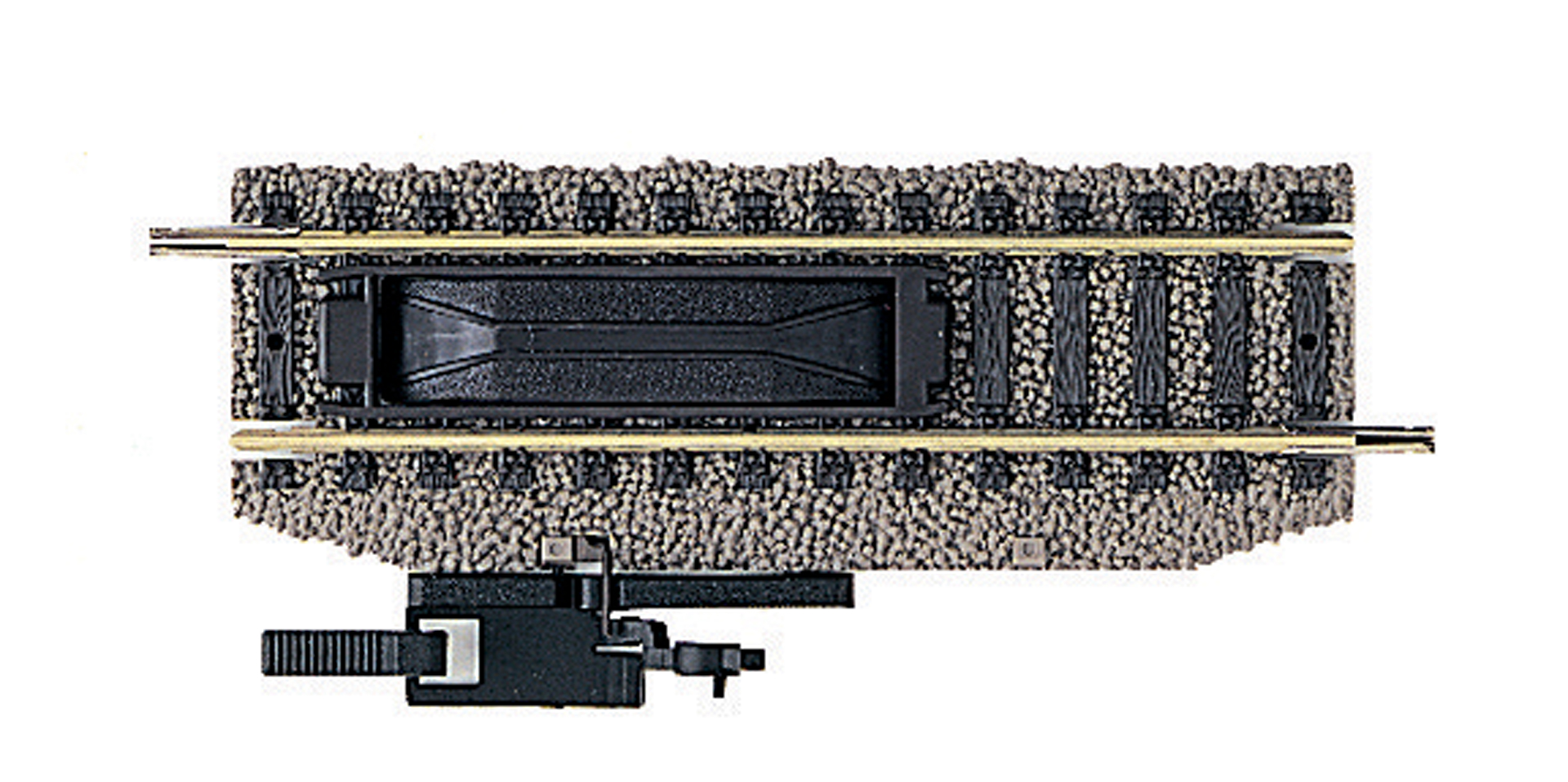 6114 Entkupplungsgleis 100 mm Handbetrieb