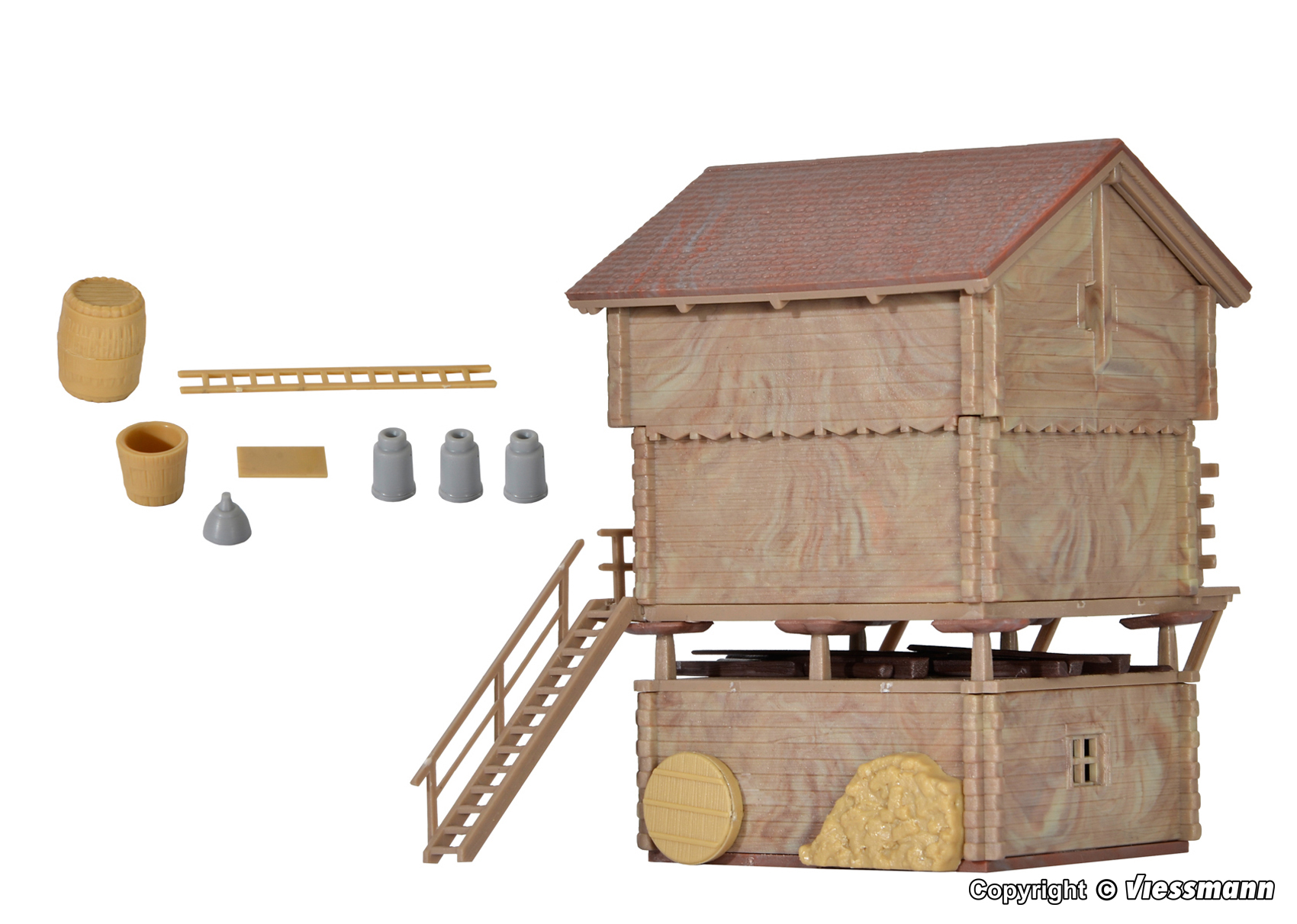 Kibri 38035 Stall und Stadel