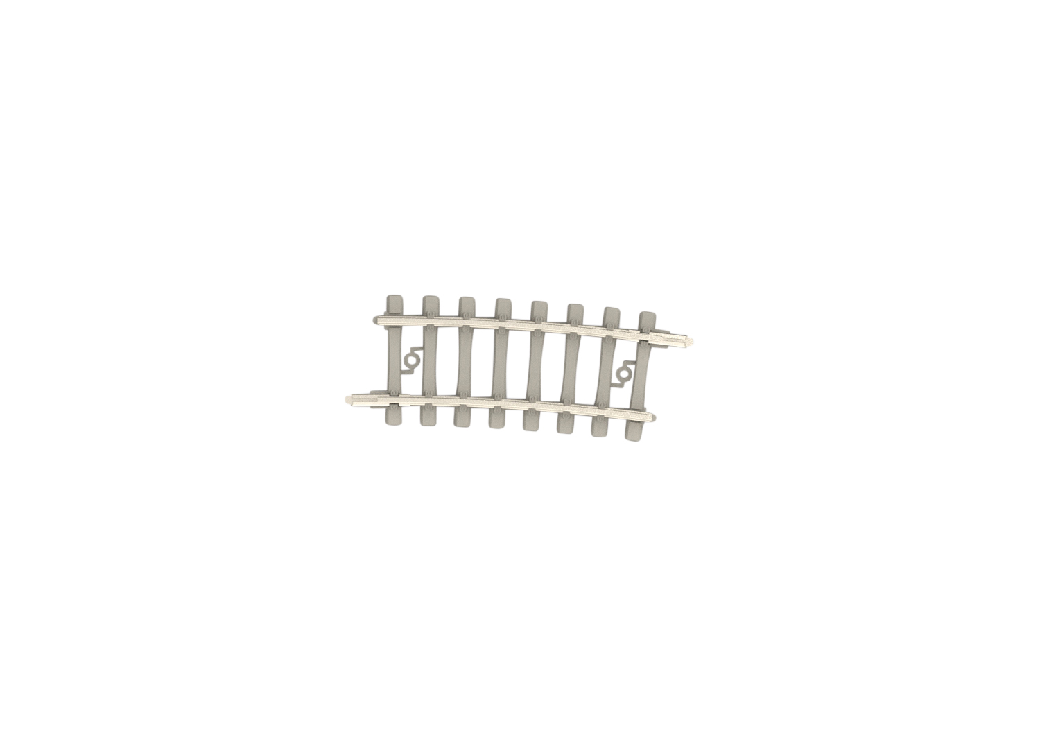 14519 Gebogenes Beton-Gleis R2a 261,8 mm 7,5°