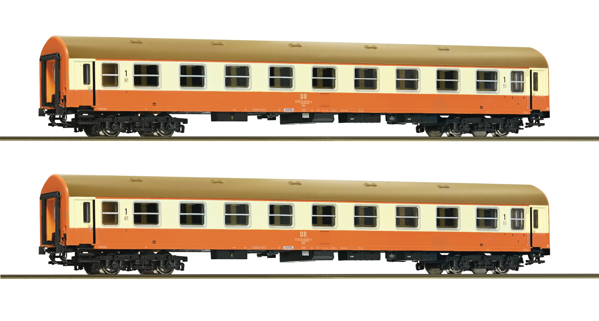 6280016 DR Reisezugwagen-Set 1.Kl. Ame 2tlg. Ep4