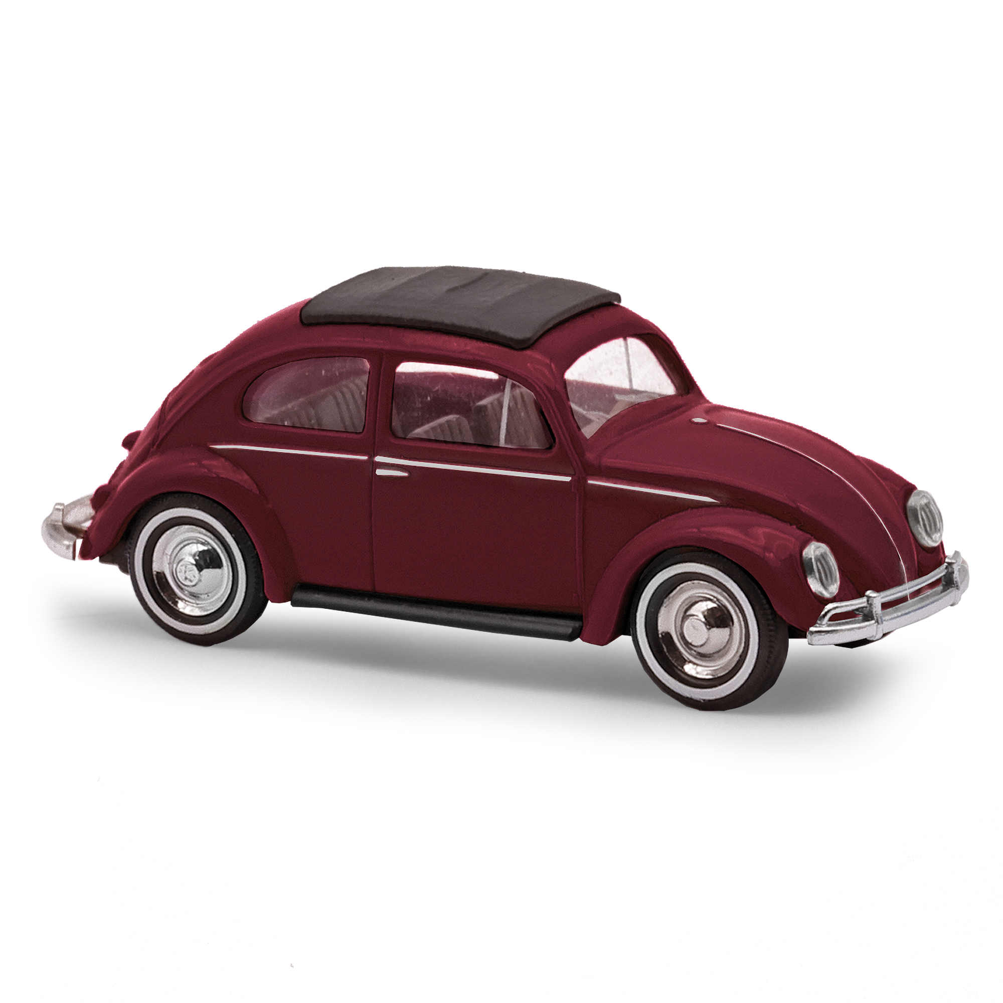 52991 VW Käfer Oval weinrot (Export) 1955