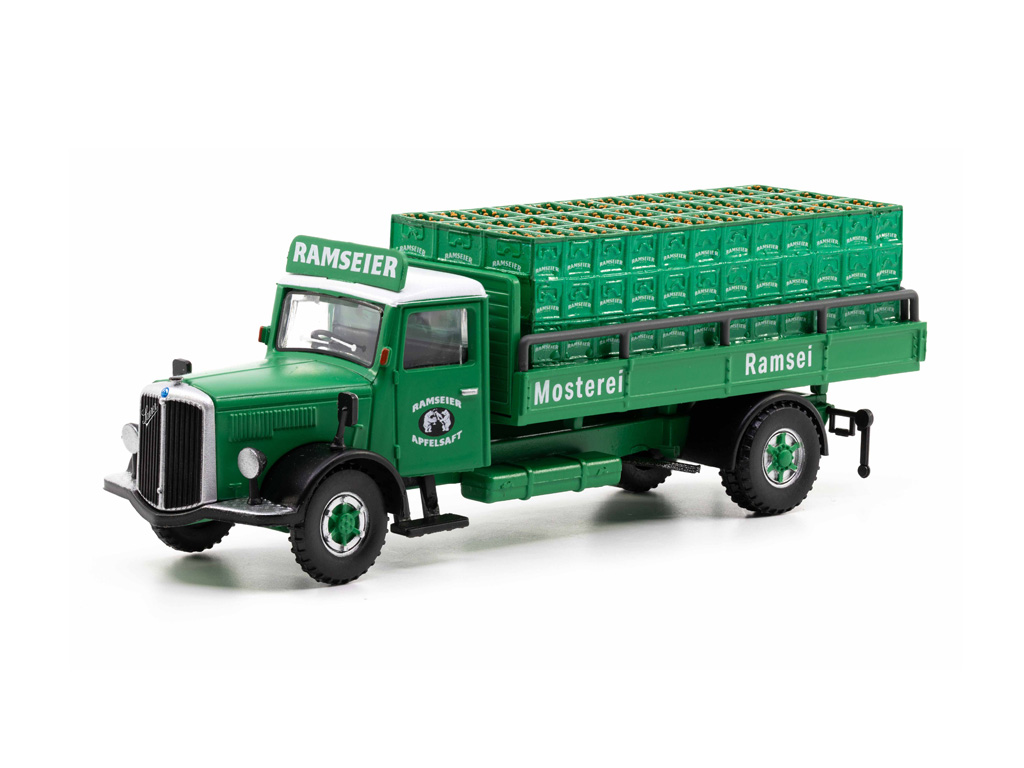 85.002372 Saurer S4C Pritschen-LKW Ramseier Apfels