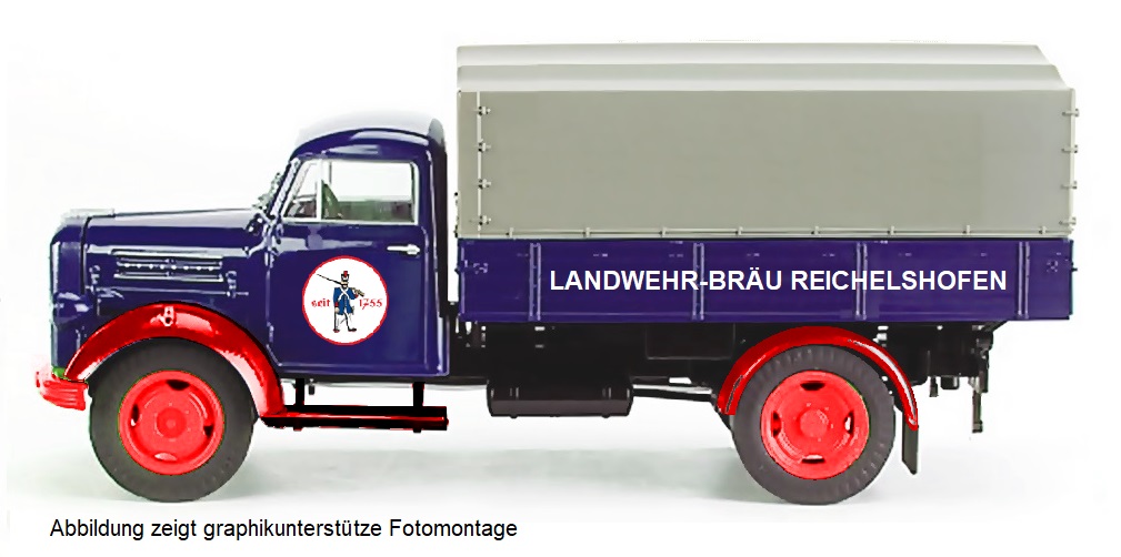 NA88180 Borgward B 2500 Landwehr-Bräu