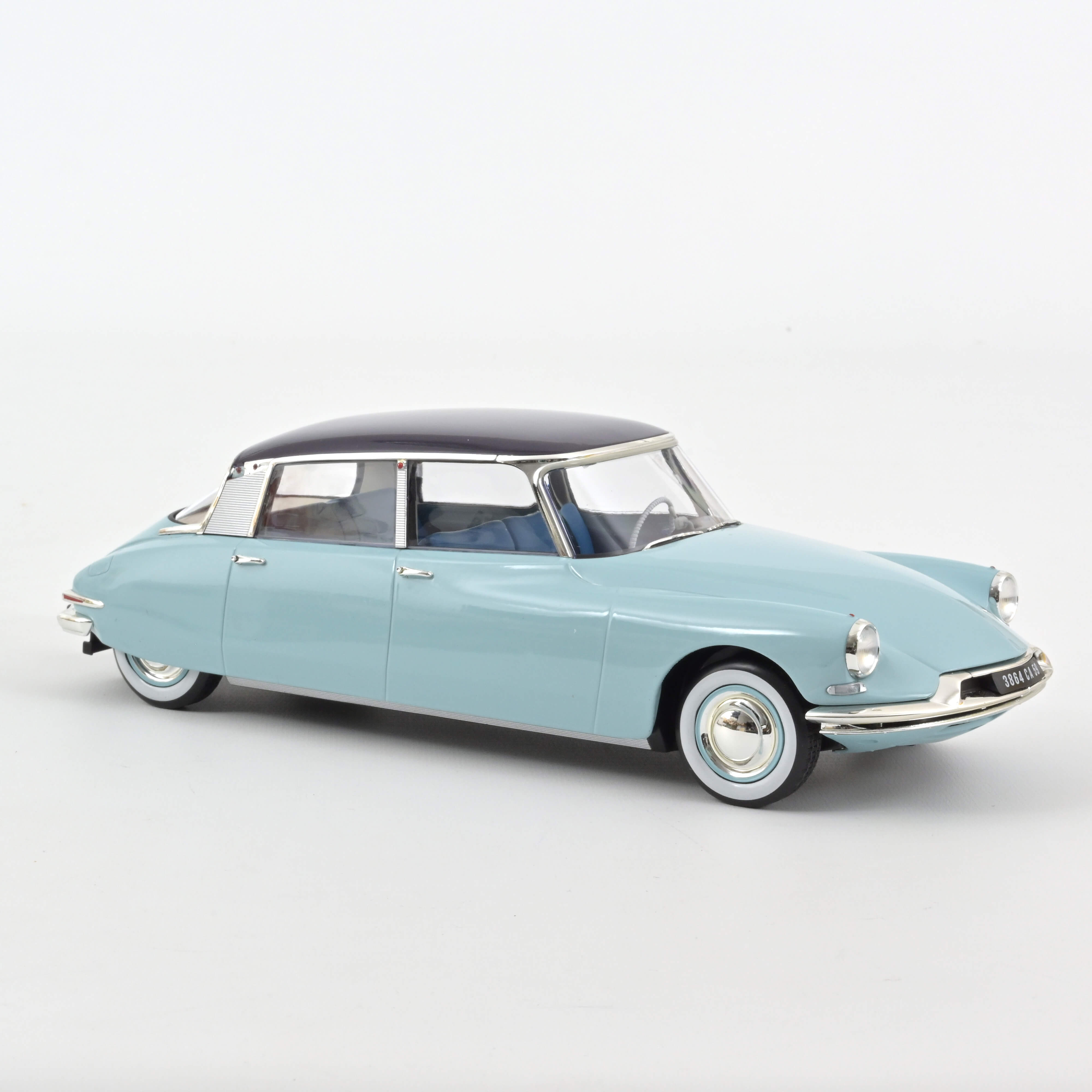 Norev 181760 Citroën DS19 mit Wohnwagen 1959