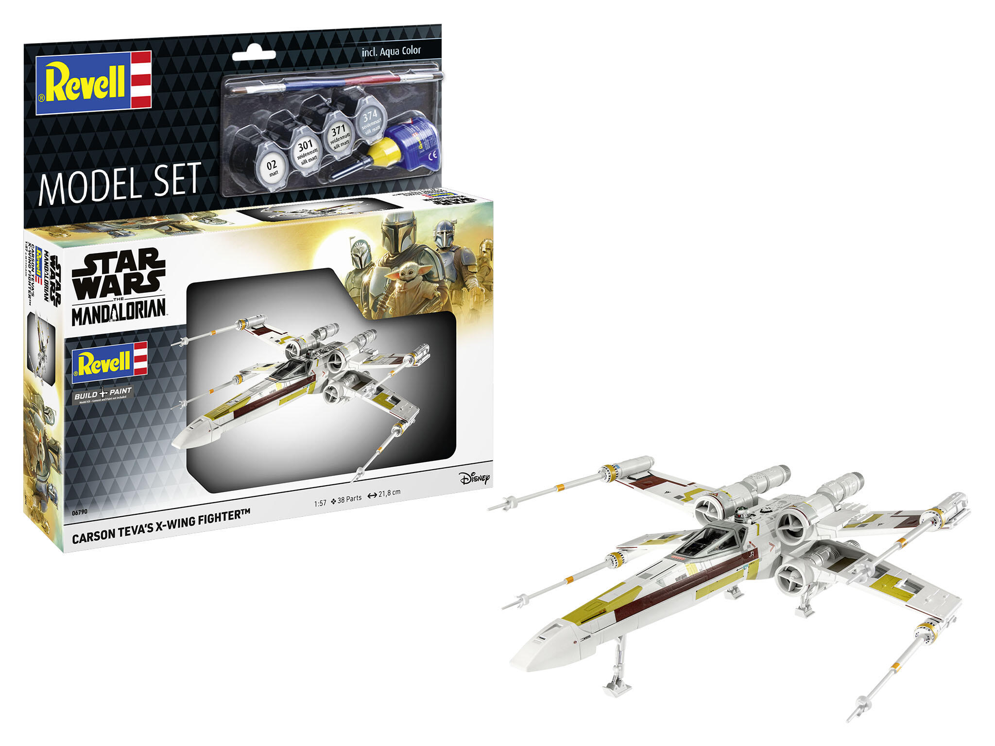 66790 Model Set Carson Teva's X-Wing: The Man