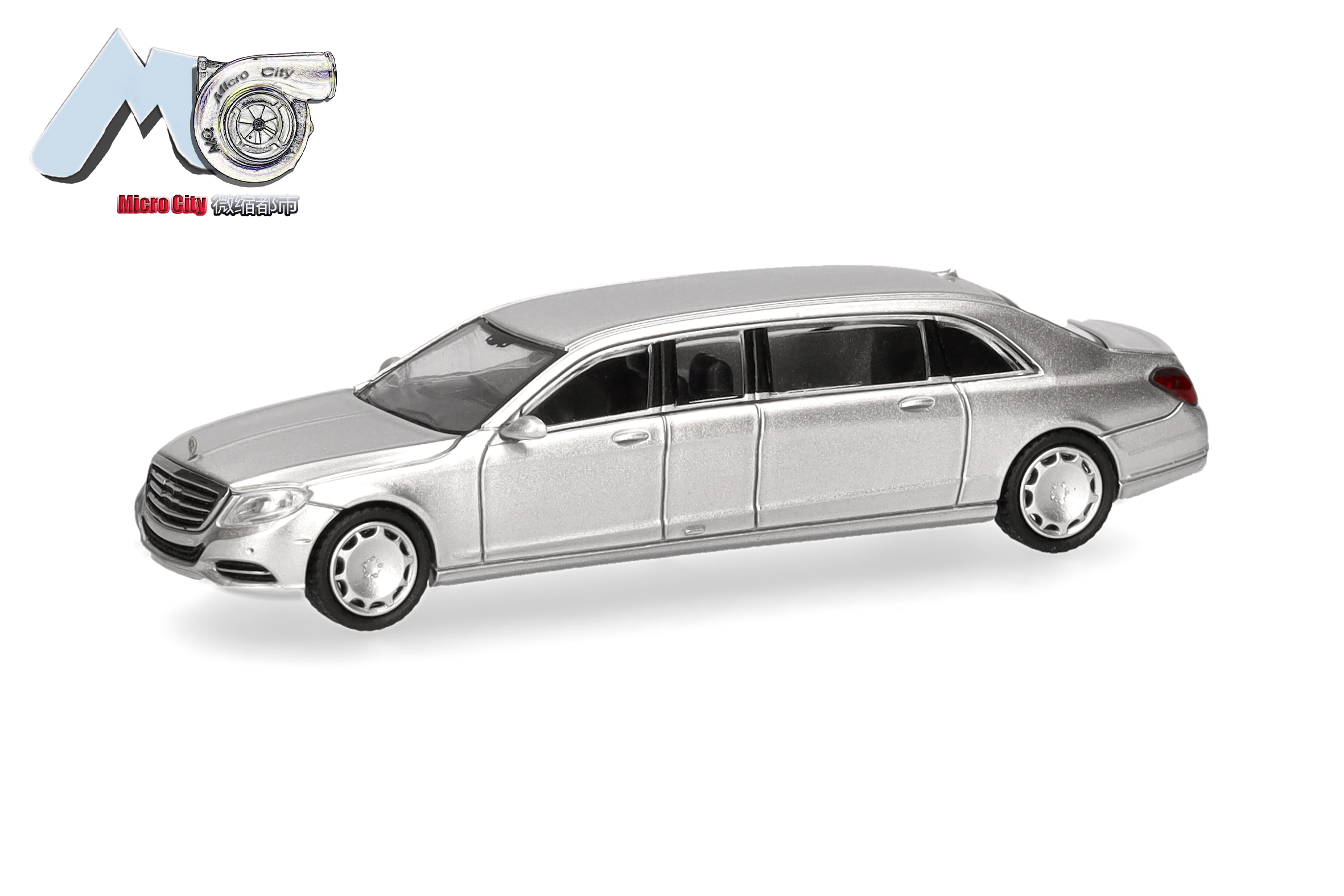 87MC000146 MicroCity: MB S600 Pullmann silber