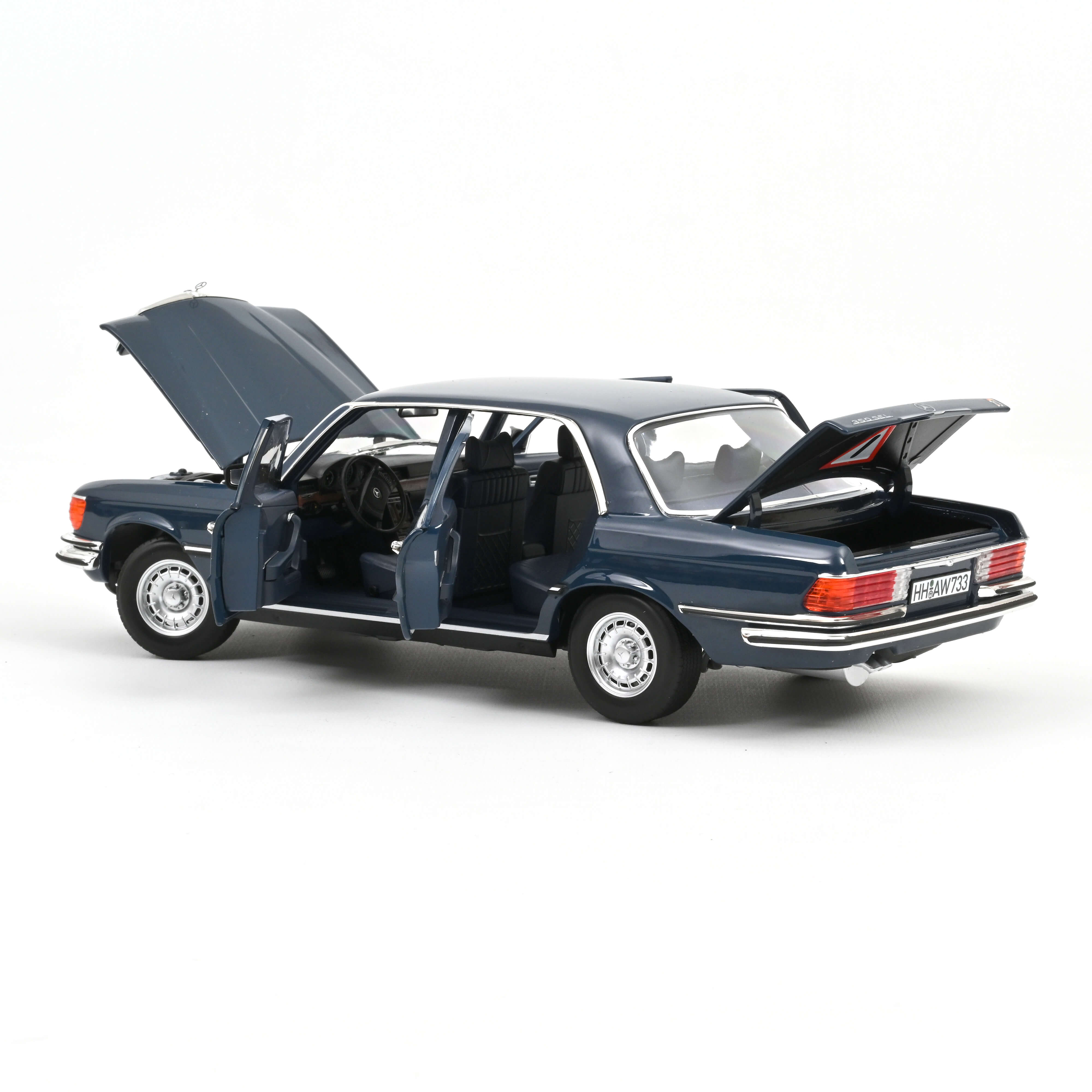 Norev 183976 MB 350 SEL Lim. hansa blau (1979)