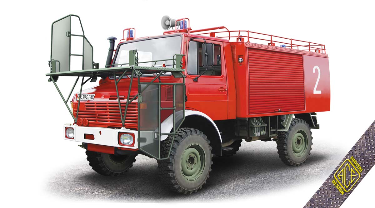 72452 Unimog U 1300L Feuerlösch Kfz TLF 1000