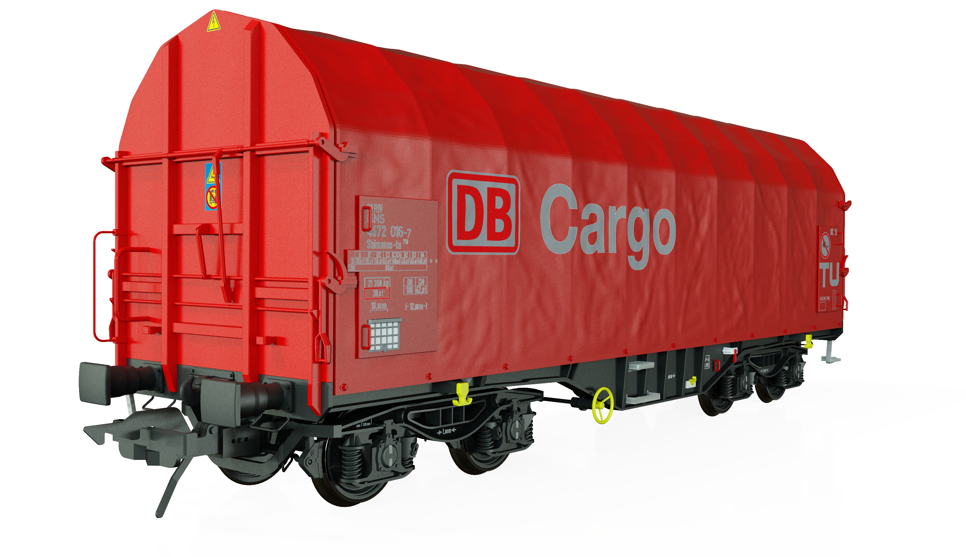 42261-01 DB Cargo Schiebeplanenwagen Ep.6