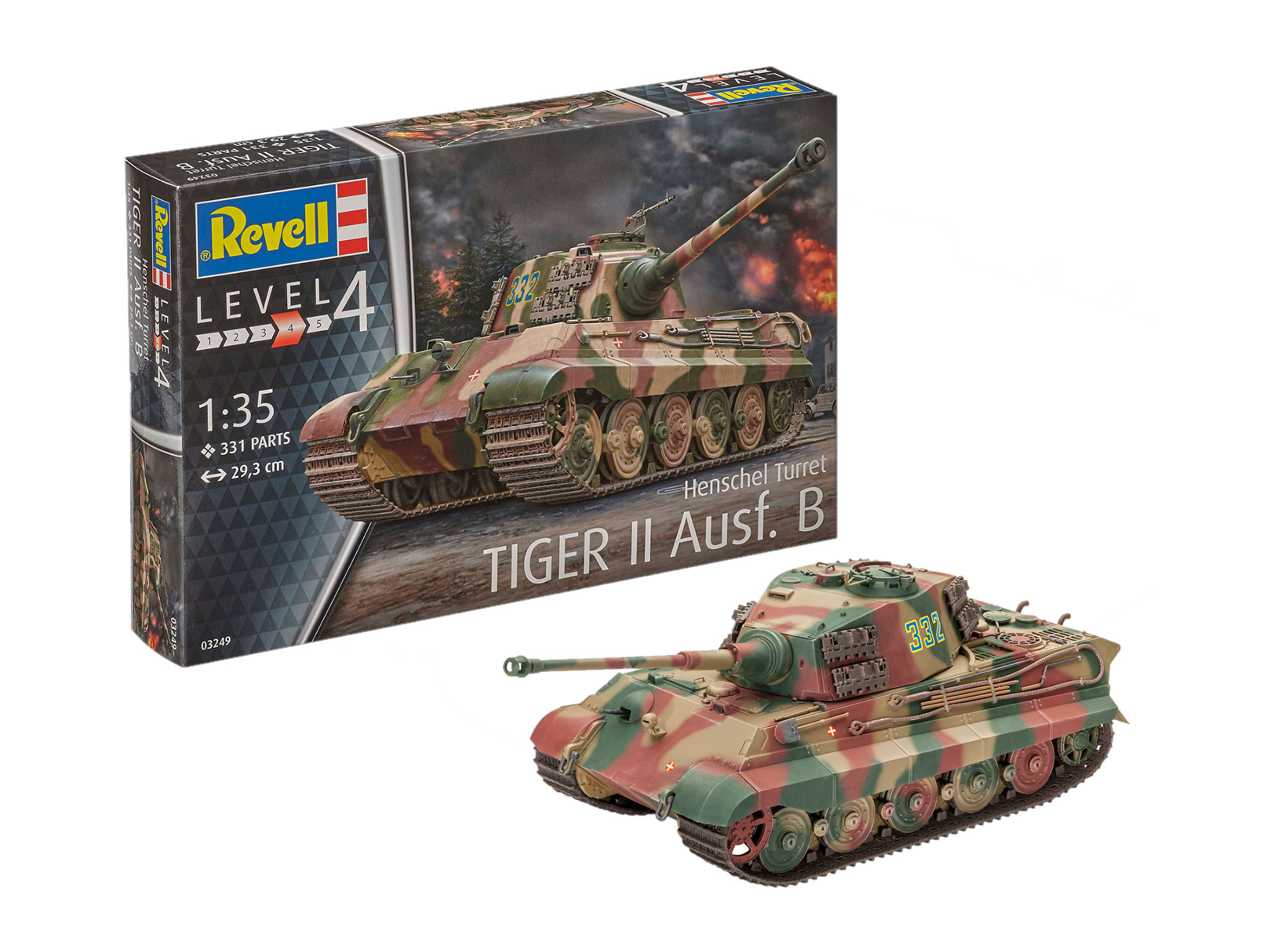 03249 Tiger II Ausf.B(Henschel Turret)