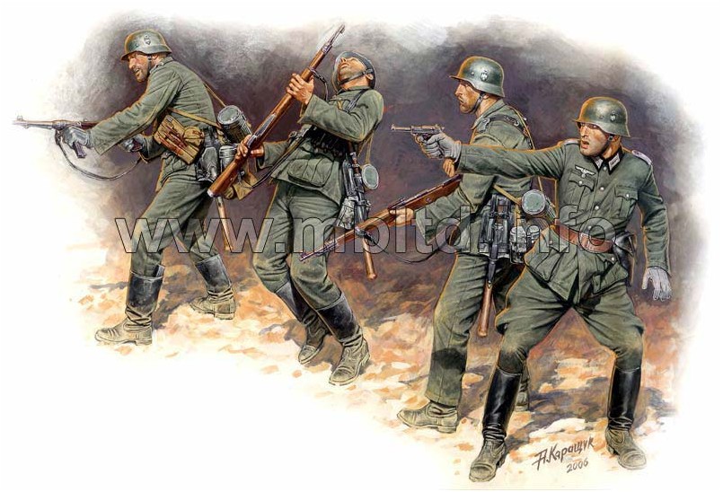 MB3522 Germ Infantry in Action 1941-42