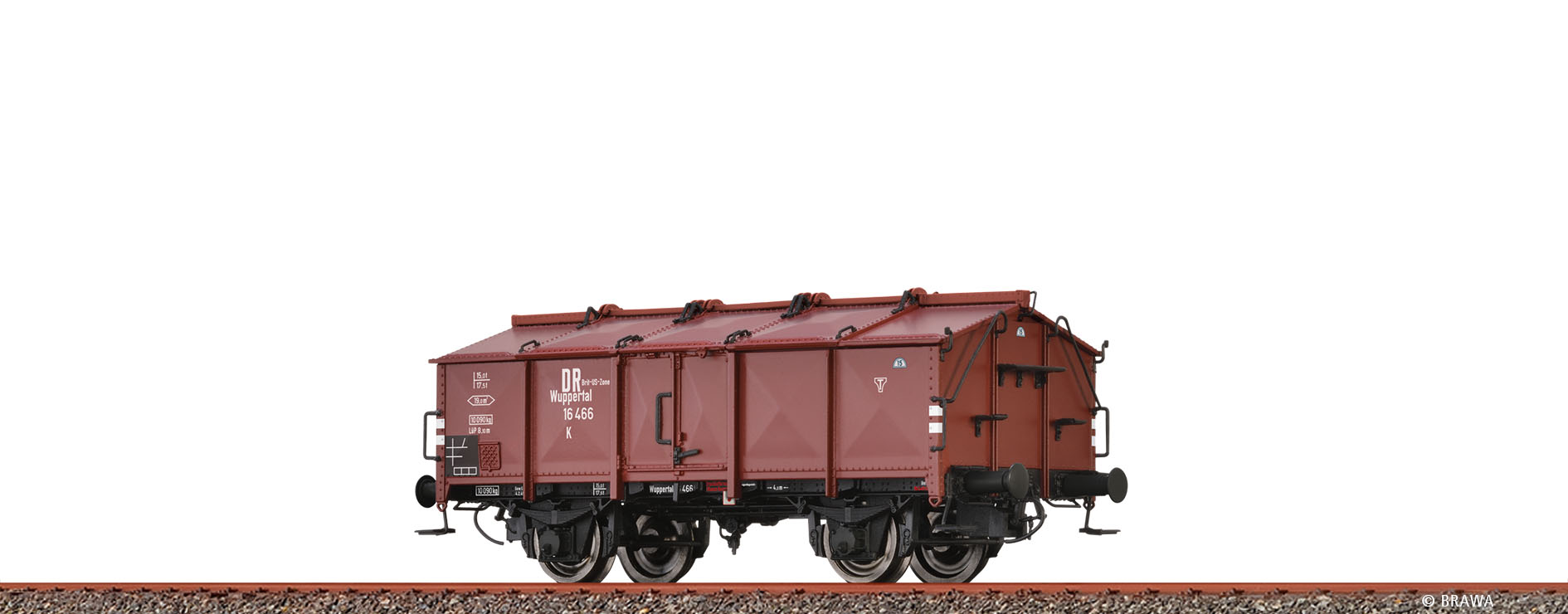 50554 DR Brit-US-Zone Klappdeckelwg. K15 Ep.3a