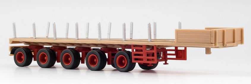 02581 Ballast Trailer (5a) beige/rot