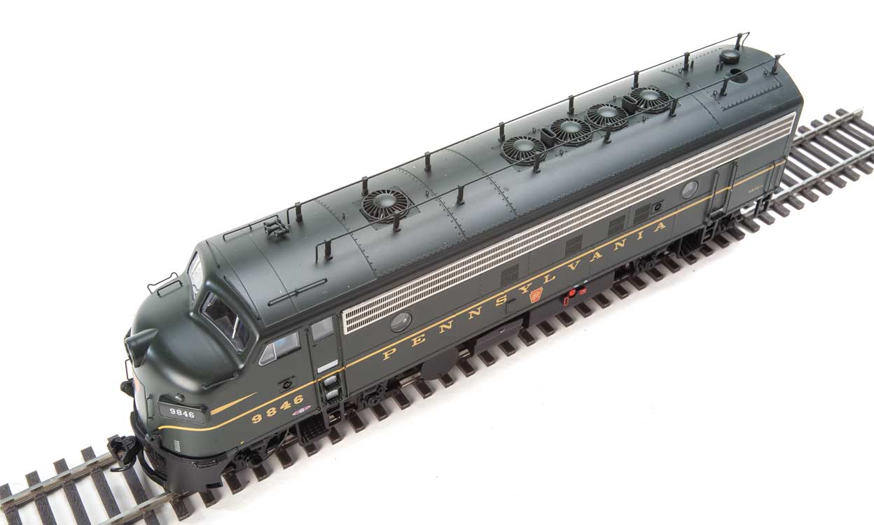 WalthersProto 49516 PRR Dieselloks FP7/F7B #9846A/B