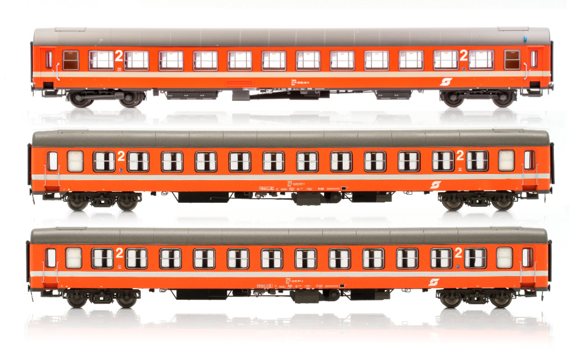 JC90504 ÖBB Personenwagen-Set 3-tlg UIC-X Ep.4