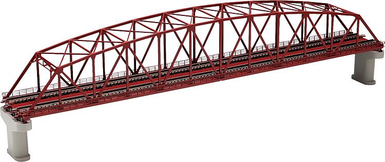 973221 Gitterbrücke, 2-spurig, rot