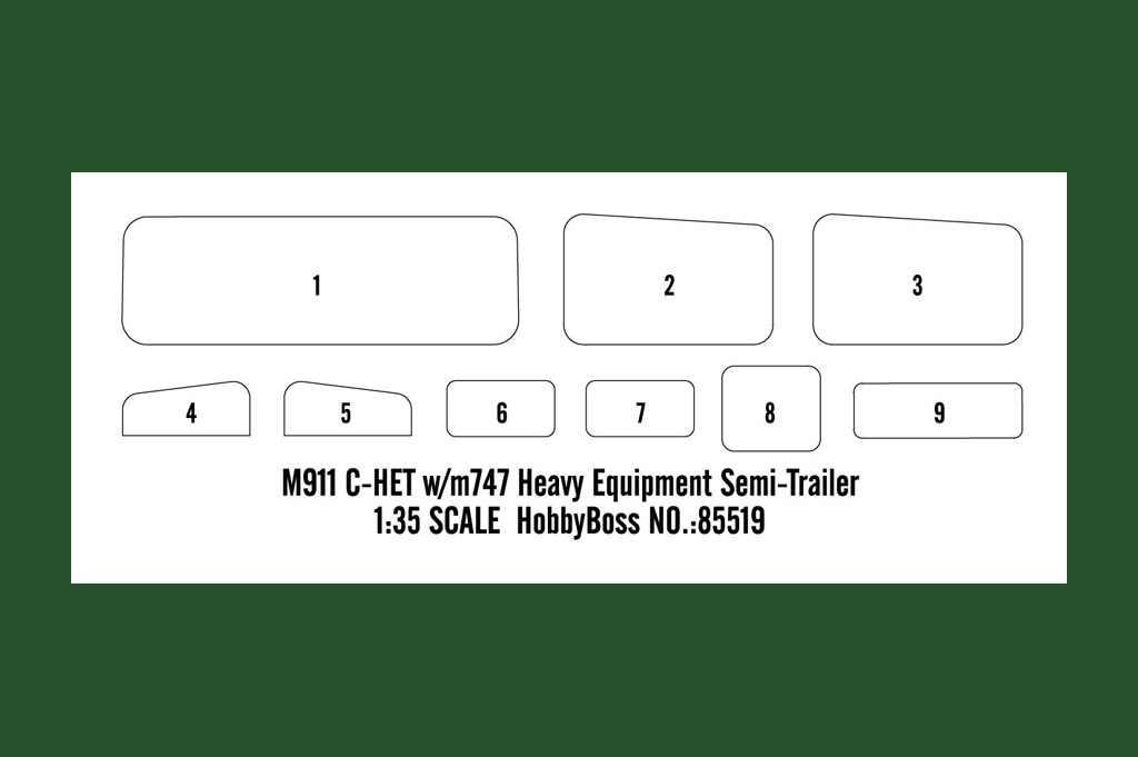 HobbyBoss 85519 M911 C-HET w/ M747