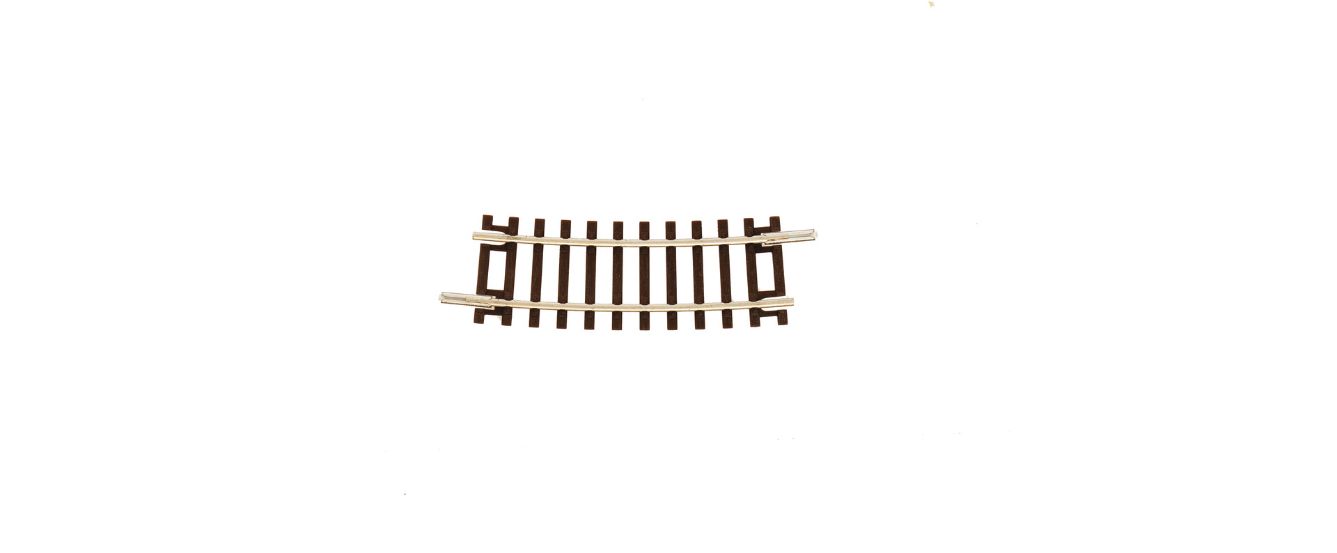 4080210 Gebogenes Gleis R210 10° -  R2 365mm