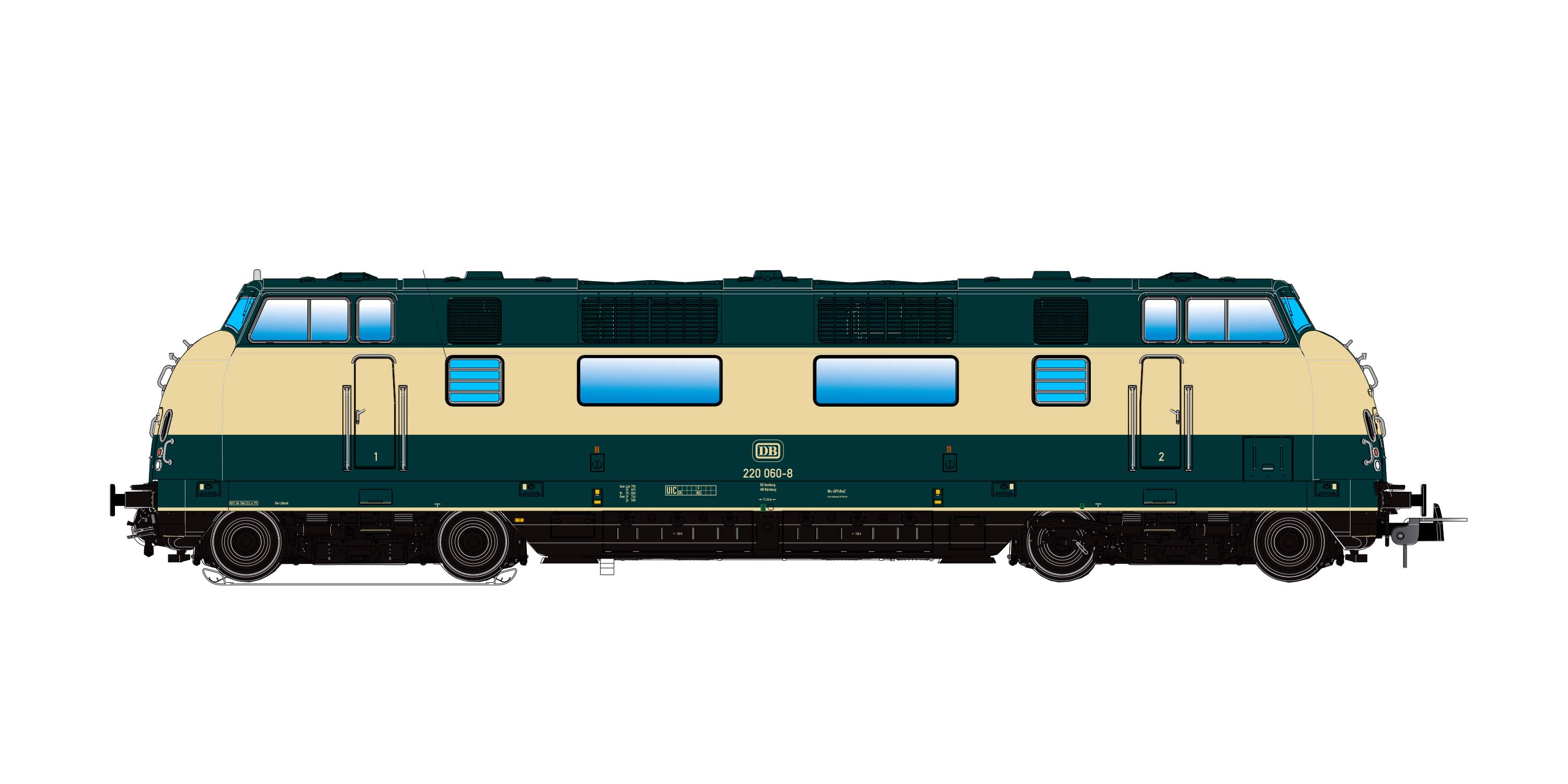 31751 DB Diesellok BR 220 060 Ep.4