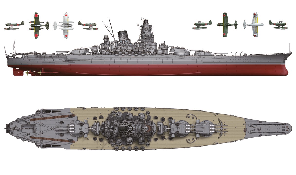 Glow2B 5058052000 YAMATO Battleship PREMIUM
