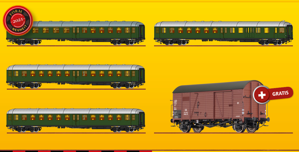 45923 DB Eilzugwagen-Set 5-tlg Ep.4 AC